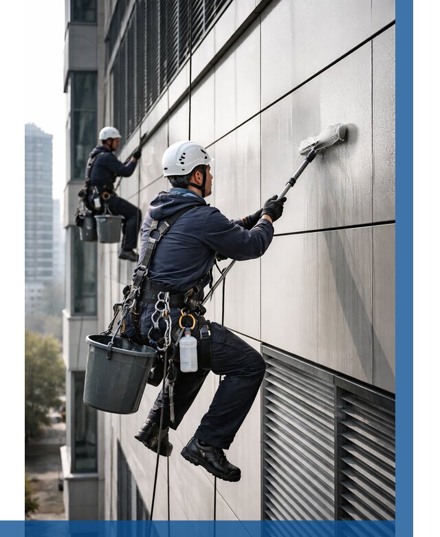 Мойка вентилируемого фасада в Вязниках от 267 р. | ВЫСОТНИК-Взн