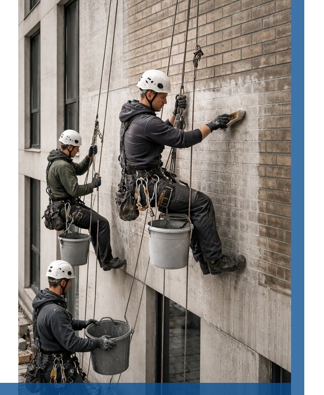 Удаление высолов с фасада в Вязниках от 267 р. | ВЫСОТНИК-Взн