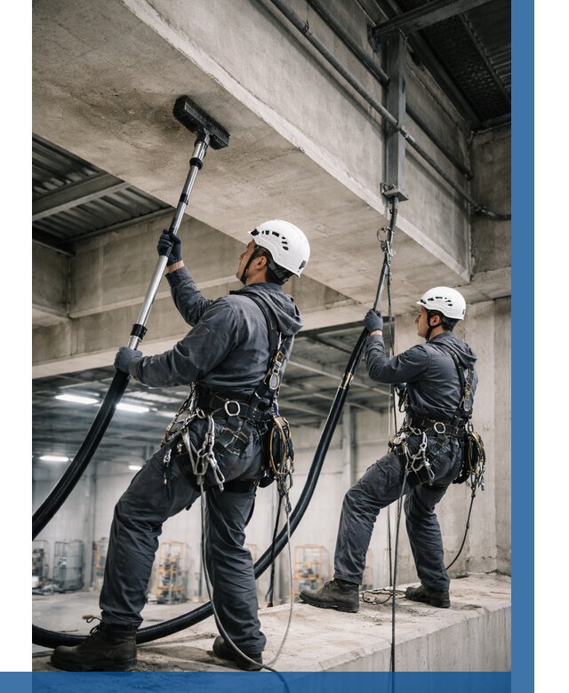 Обеспыливание потолочных конструкций в Вязниках от 267 р. |ВЫСОТНИК-Взн