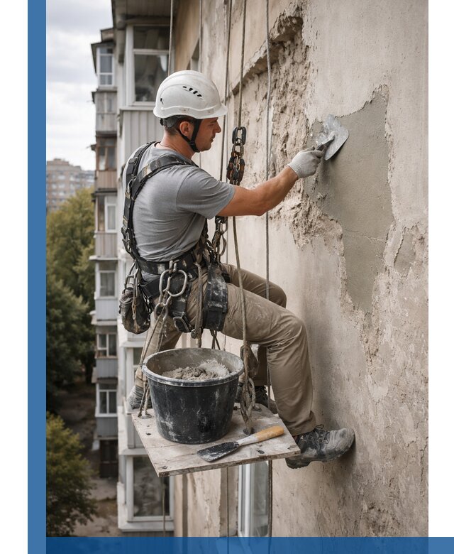 Восстановление фасадной штукатурки в Вязниках с гарантией качества