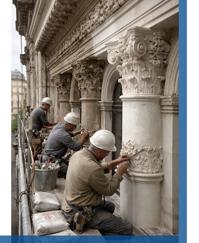 Реставрация фасадной лепнины в Вязниках от 2671 р. | ВЫСОТНИК-Взн