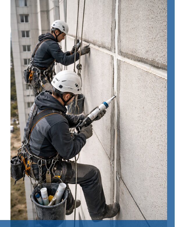 Герметизация межпанельных швов в Вязниках от 748 р. | ВЫСОТНИК-Взн