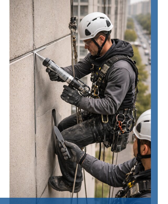 Первичная герметизация швов в Вязниках от 641 р. | ВЫСОТНИК-Взн