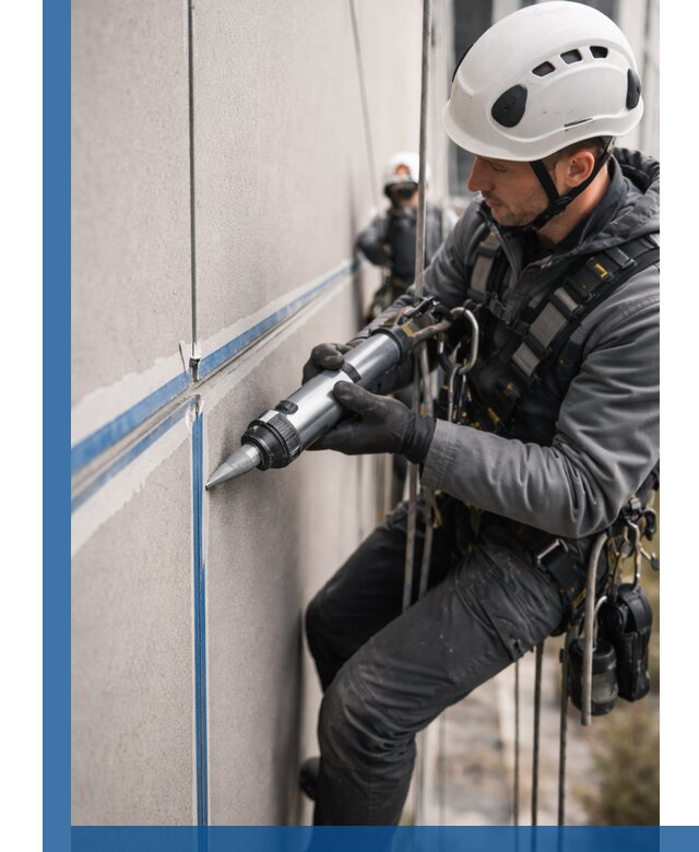 Герметизация стыков фасадных панелей в Вязниках качественно и быстро