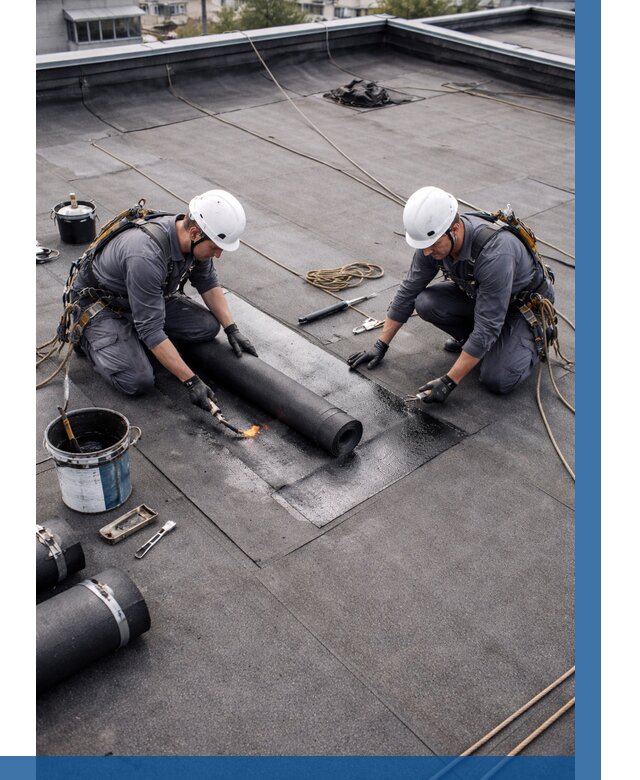 Ремонт мягкой кровли под ключ в Вязниках от 748 р. | ВЫСОТНИК-Взн