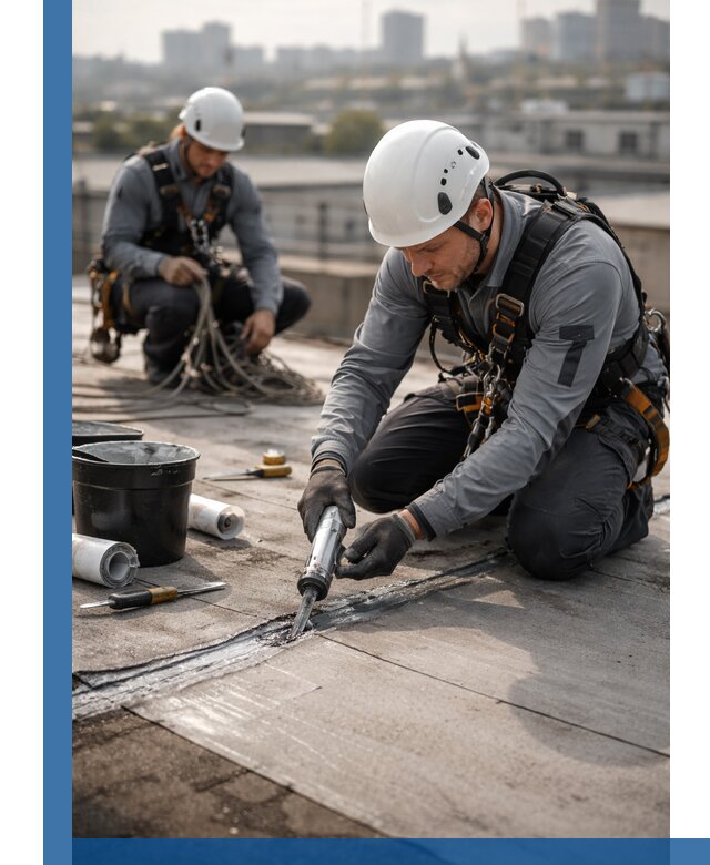 Аварийное и капитальное устранение протечек кровли в Вязниках