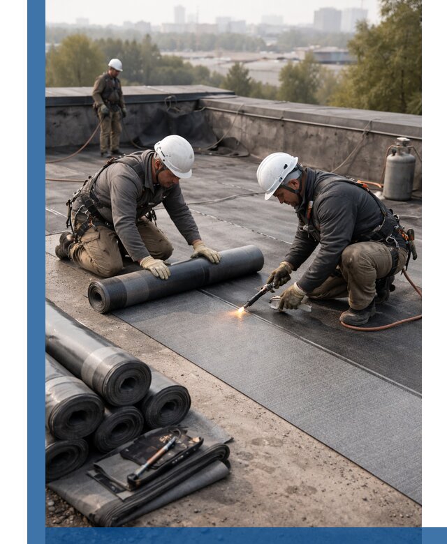 Монтаж мягкой кровли в Вязниках профессионально и надежно