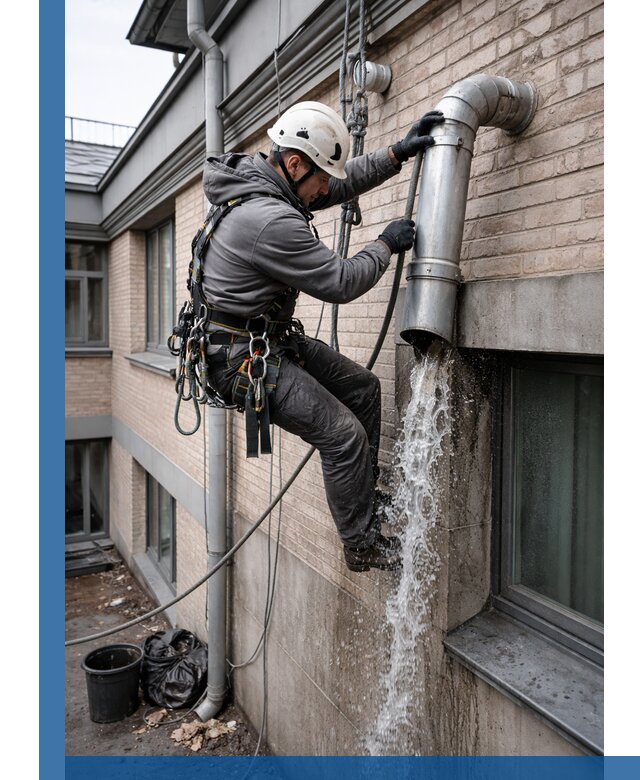 Профессиональная прочистка водосточных труб в Вязниках с гарантией