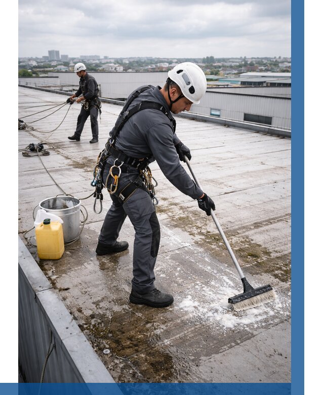 Очистка крыши по графику в Вязниках от 8012 р. | ВЫСОТНИК-Взн