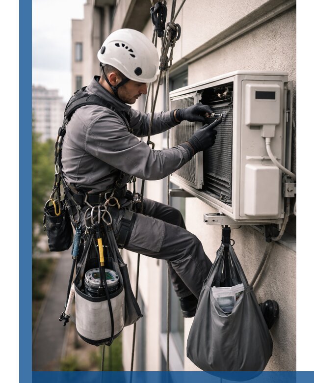 Обслуживание внешнего блока кондиционера в Вязниках профессионально