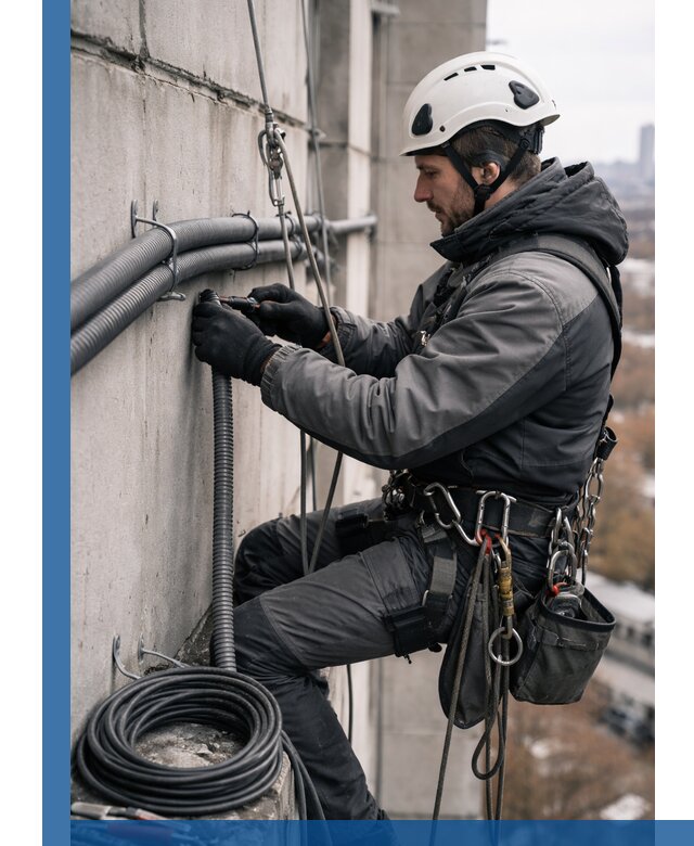 Профессиональный монтаж гофры для кабеля в Вязниках с гарантией