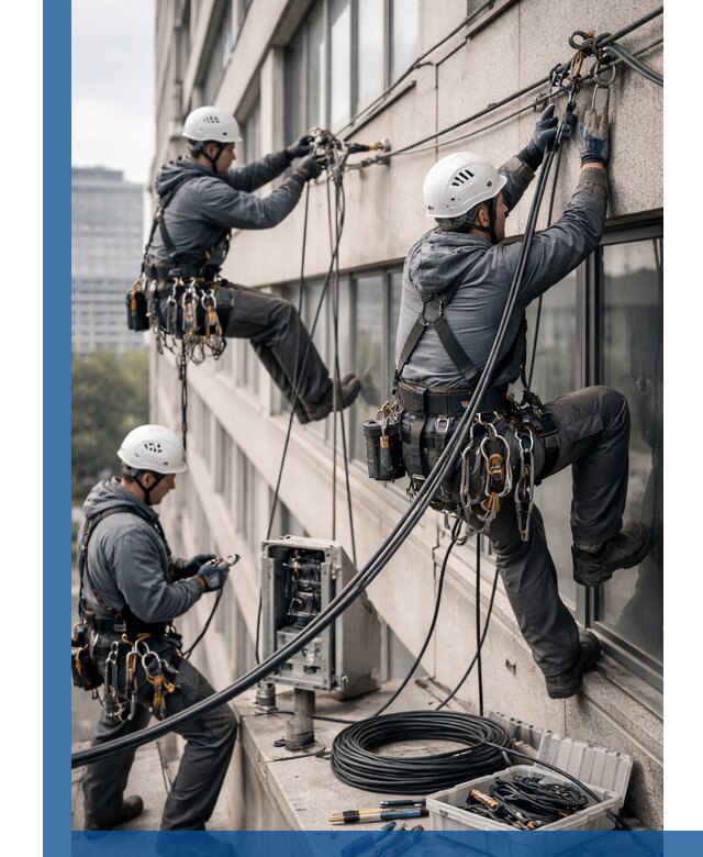 Прокладка оптоволоконного кабеля в Вязниках под ключ с тестированием