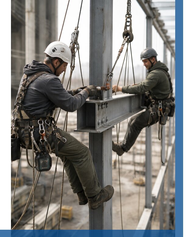 Монтаж металлоконструкций на высоте в Вязниках от 3739 р. | ВЫСОТНИК-Взн