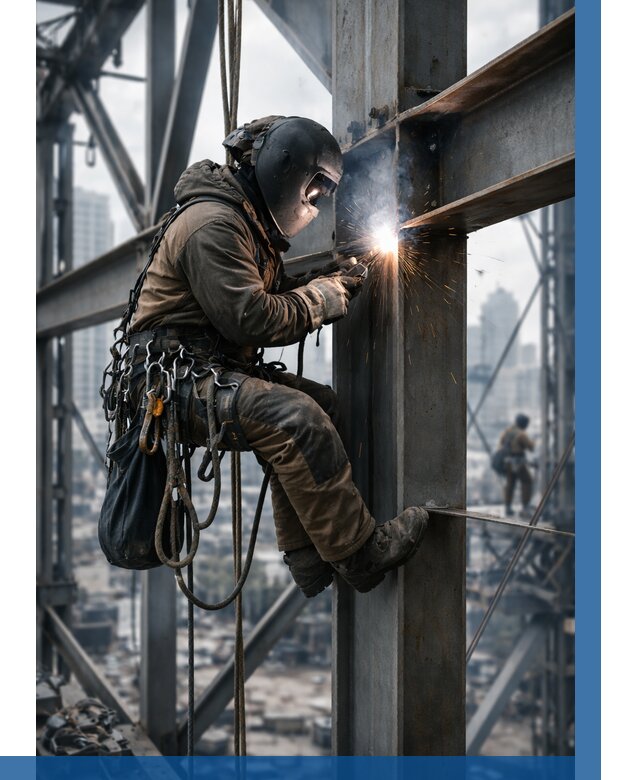 Высотные сварочные работы в Вязниках от 3739 р. | ВЫСОТНИК-Взн