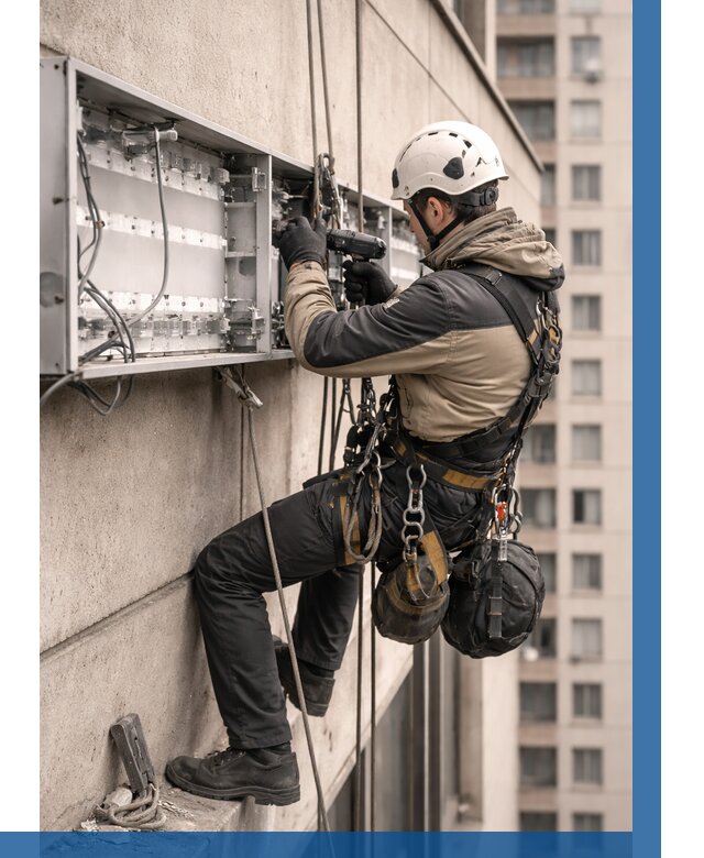 Ремонт вывески на высоте в Вязниках от 4807 р. | ВЫСОТНИК-Взн