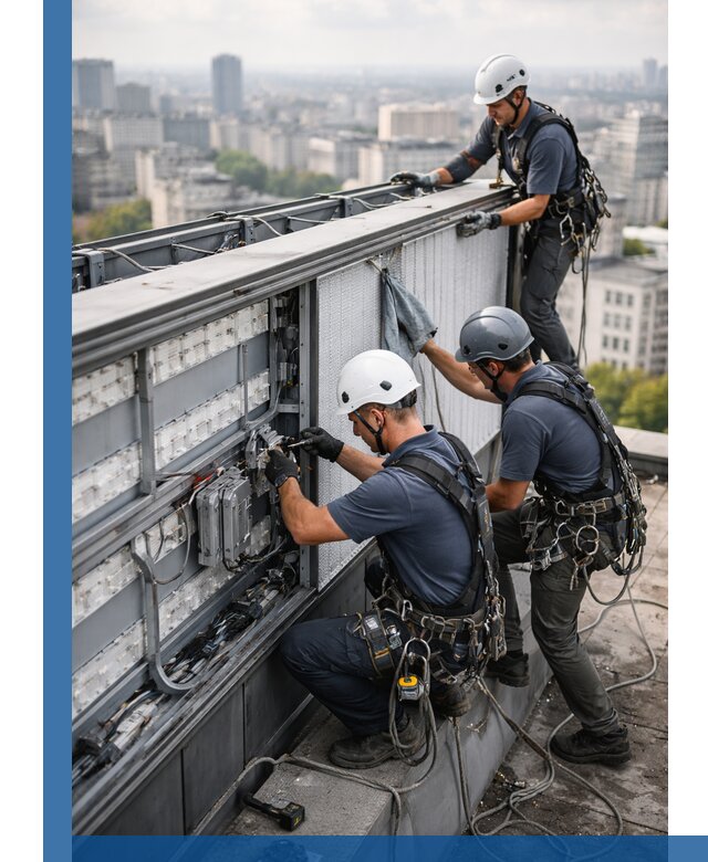 Профессиональное обслуживание крышной рекламы в Вязниках под ключ