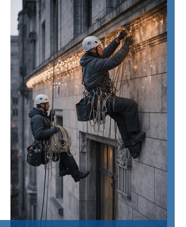 Монтаж новогодней иллюминации в Вязниках от 9081 р. | ВЫСОТНИК-Взн