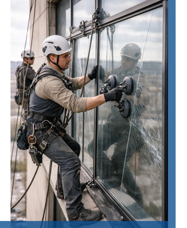 Замена стекла в витраже в Вязниках под ключ от 9081 р. | ВЫСОТНИК-Взн