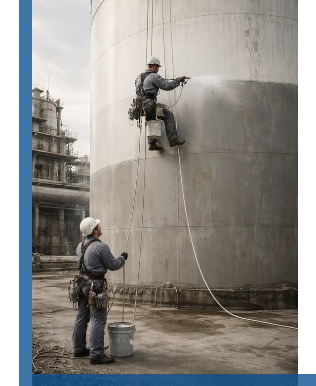 Покраска стальных резервуаров и емкостей в Вязниках профессионально