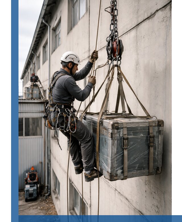 Подъем грузов на высоту в Вязниках для промышленных объектов