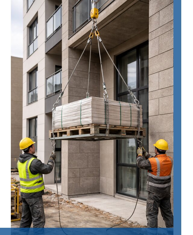 Подъем керамогранита на этаж в Вязниках от 3739 р. | ВЫСОТНИК-Взн