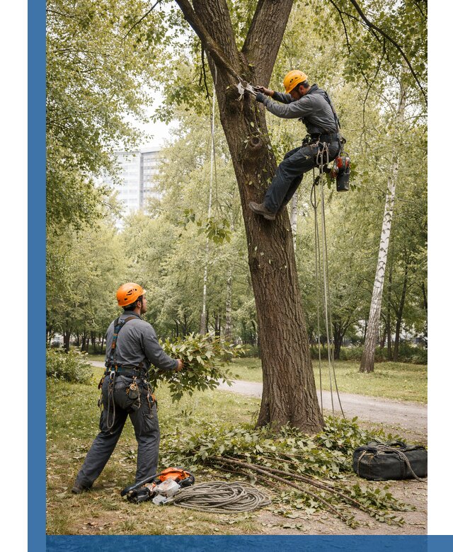 Санитарная обрезка деревьев в Вязниках, профессионально и безопасно