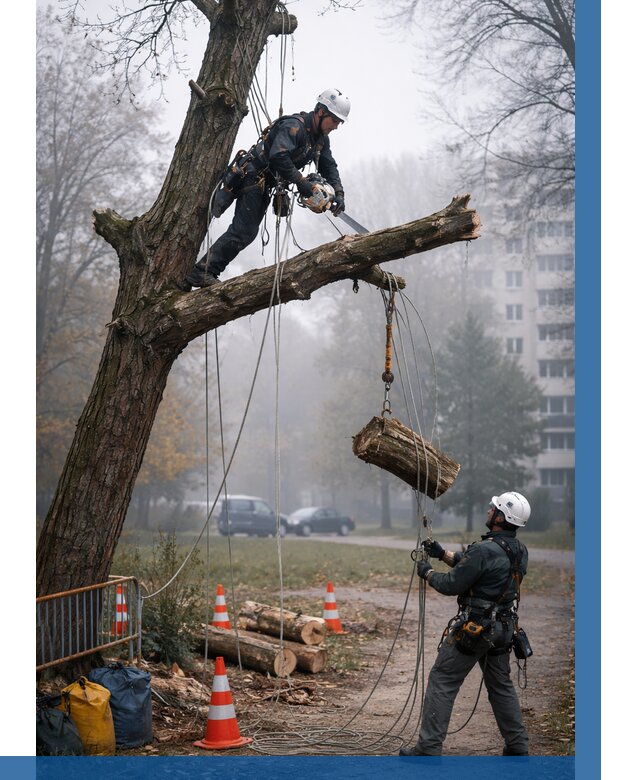 Удаление аварийных деревьев в Вязниках от 16025 р. | ВЫСОТНИК-Взн