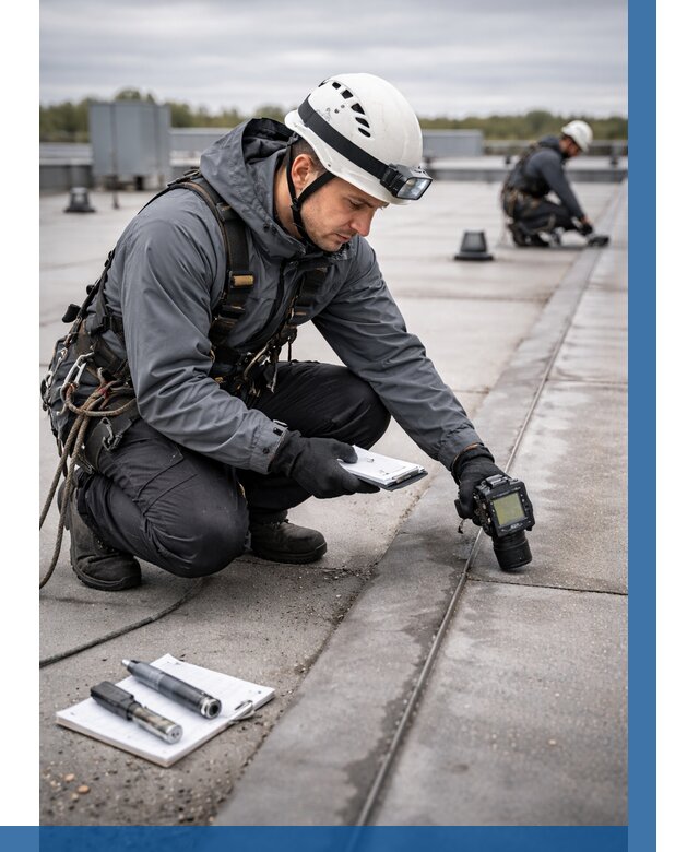 Обследование кровли на протечки в Вязниках от 4807 р. | ВЫСОТНИК-Взн