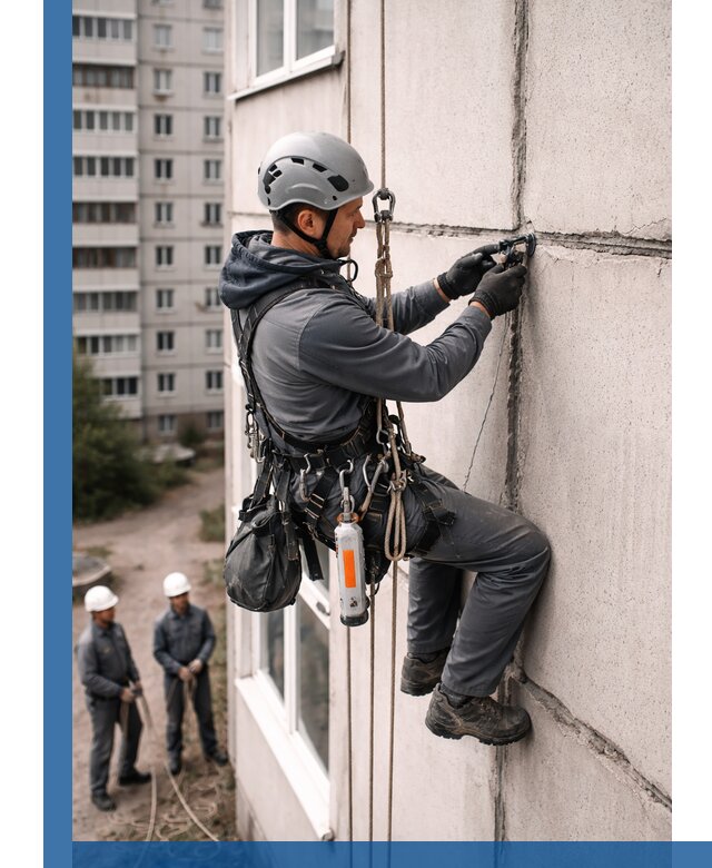 Обследование межпанельных швов и герметизация в Вязниках